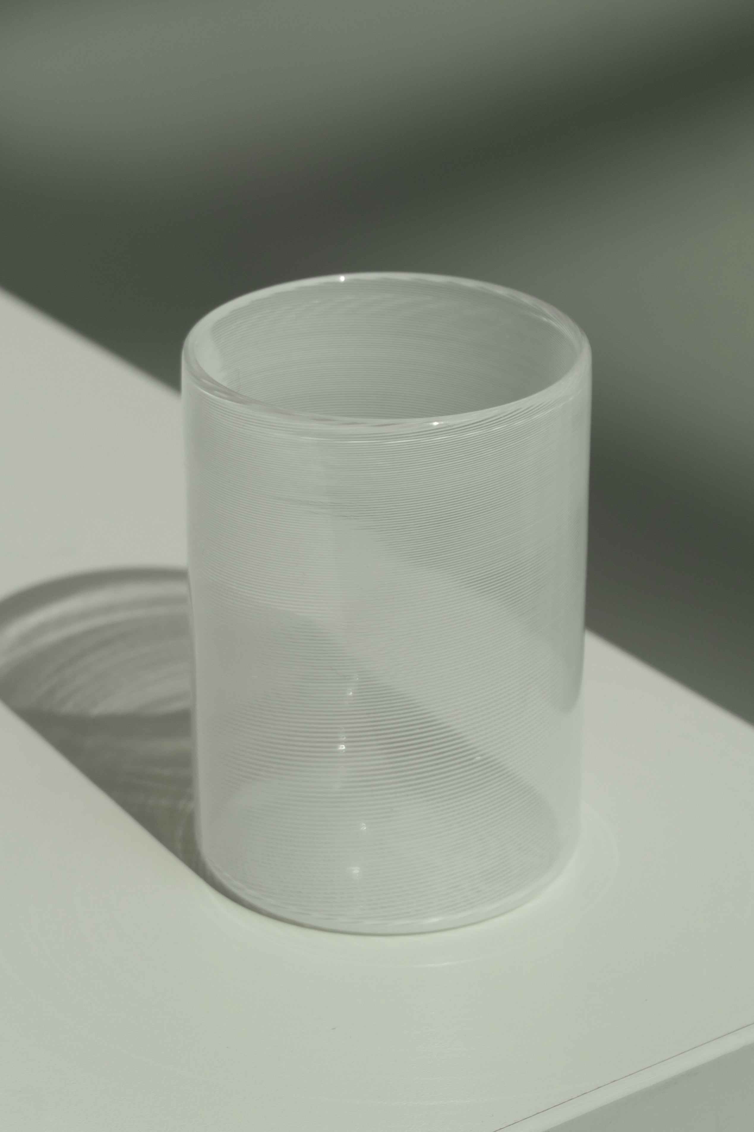 "Filigrana cilindrico" water glass